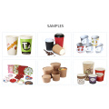 Zhongshan Coffee en papier tasse de formage de formage Double peigne de papier peluche